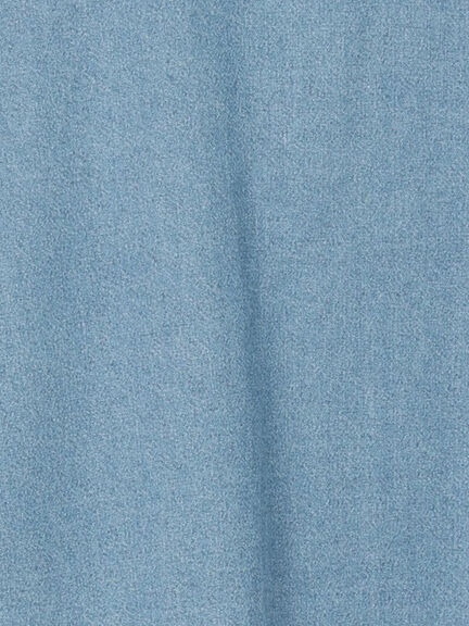 デニムレースアップシャツ《2025autumn catalog item》（ブルー/ネイビー）｜Te chichi TERRASSE（テチチ テラス）通販