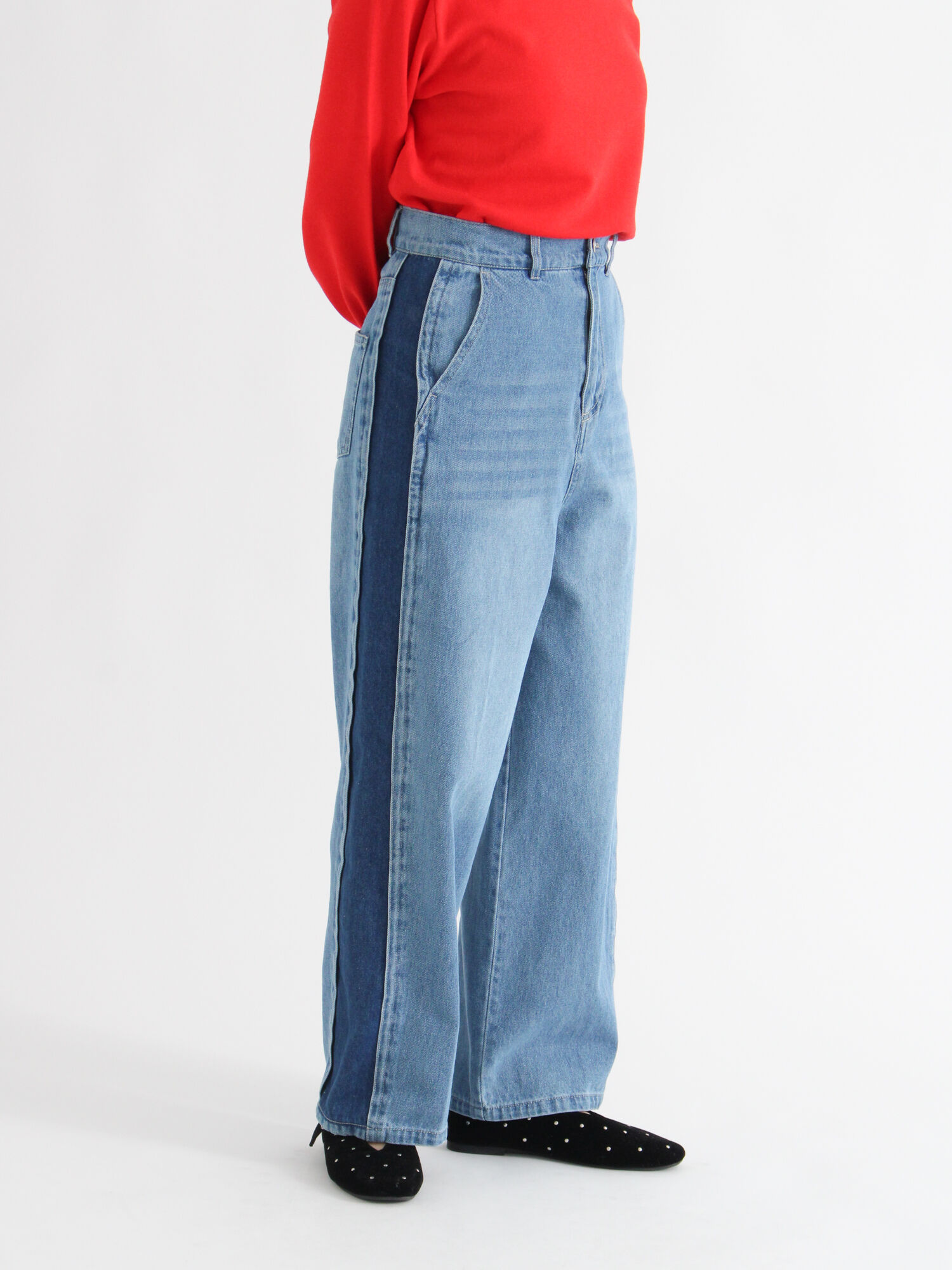 セール】 サイドラインデニムパンツ《2025autumn catalog item