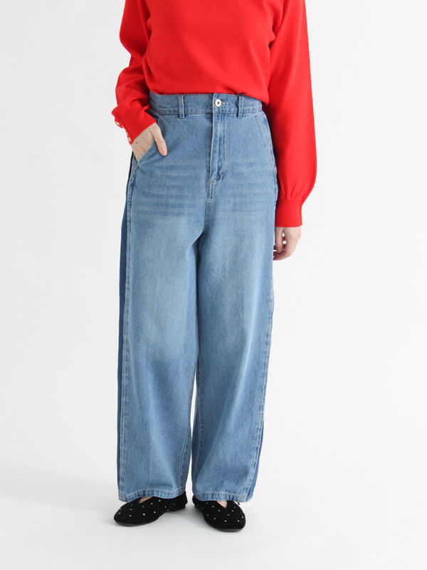 マチャット デニムパンツ ウエストタックデニム（ブラック） | MACHATT ONLINE STORE