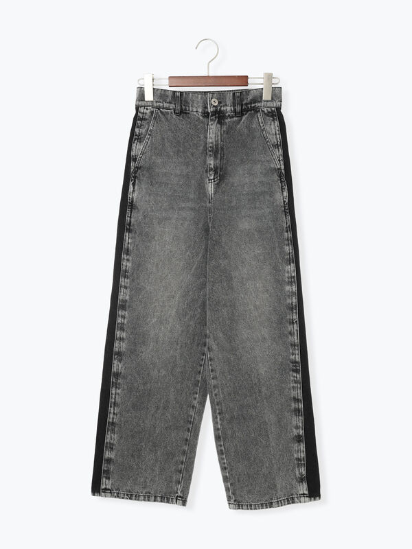 サイドラインデニムパンツ《2025autumn catalog item