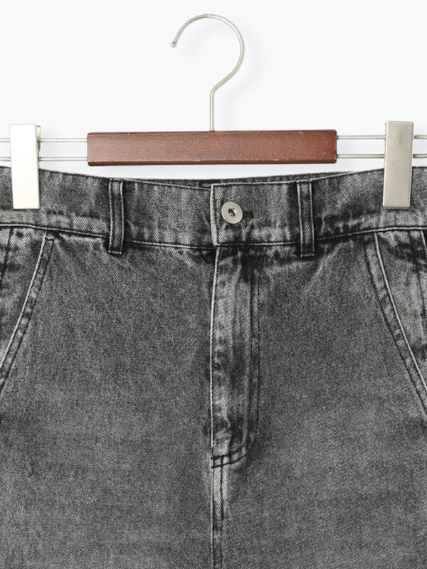 サモハンです。 サイドラインデニムパンツ《2025autumn catalog item