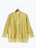 フロントタック入りシアーシャツ(オフホワイト/グレー/イエロー/ネイビー)|Te chichi TERRASSE(テチチ テラス)通販