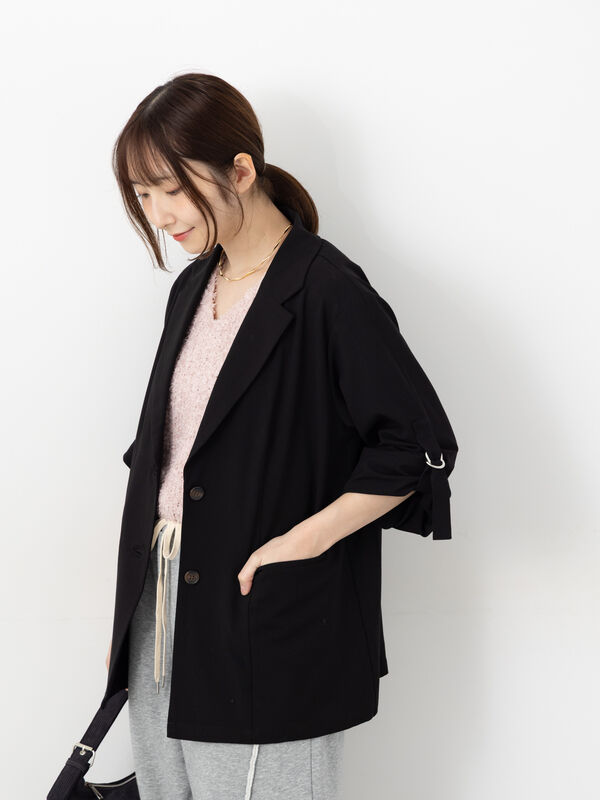 ロールアップテーラードジャケット《2025autumn catalog item