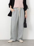 アウトシームスウェットカーブパンツ《2025autumn catalog item》(グレー)|Te chichi TERRASSE(テチチ テラス)通販