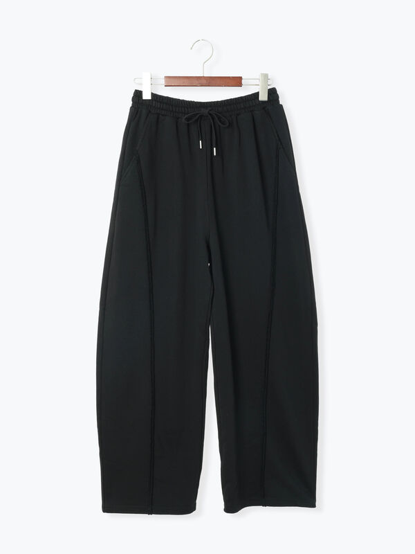 セール】 アウトシームスウェットカーブパンツ《2025autumn catalog