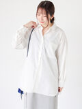 胸刺繍オーバーサイズシャツ《2025autumn catalog item》(オフホワイト)|Te chichi TERRASSE(テチチ テラス)通販