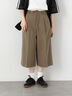 ダブルウエストクロップド丈パンツ《2025autumn catalog item》(チャコールグレー/ブラック/モカ)|Te chichi TERRASSE(テチチ テラス)通販