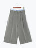 ダブルウエストクロップド丈パンツ《2025autumn catalog item》(チャコールグレー/ブラック/モカ)|Te chichi TERRASSE(テチチ テラス)通販