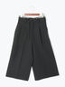 ダブルウエストクロップド丈パンツ《2025autumn catalog item》(チャコールグレー/ブラック/モカ)|Te chichi TERRASSE(テチチ テラス)通販