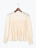 ベロアシャーリングトップス(オフホワイト)|Te chichi TERRASSE(テチチ テラス)通販