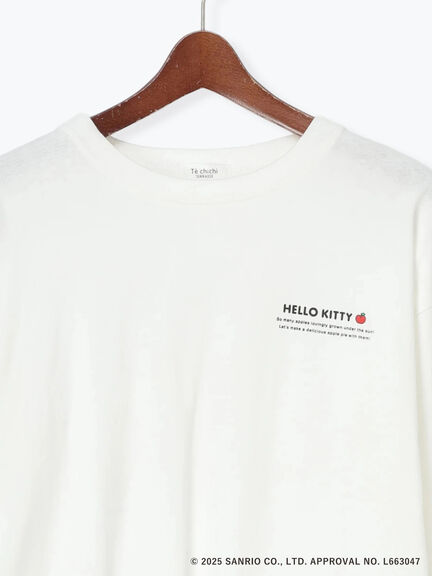 【HELLO KITTY】プリントロングTシャツ（オフホワイト/チャコールグレー）｜Te chichi TERRASSE（テチチ テラス）通販