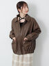 オーバーサイズブルゾン《2025autumn catalog item》(ブラック/ブラウン/キャメル)|Te chichi TERRASSE(テチチ テラス)通販