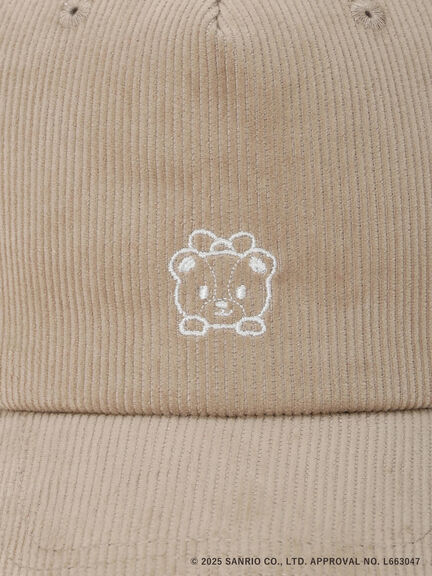 【HELLO KITTY】刺繍入りコーデュロイキャップ（オフホワイト/ベージュ）｜Te chichi TERRASSE（テチチ テラス）通販