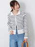 Wジップハイネックリブカーディガン(オフホワイト/ブラック/レッド/ミント/ネイビー)|Te chichi TERRASSE(テチチ テラス)通販