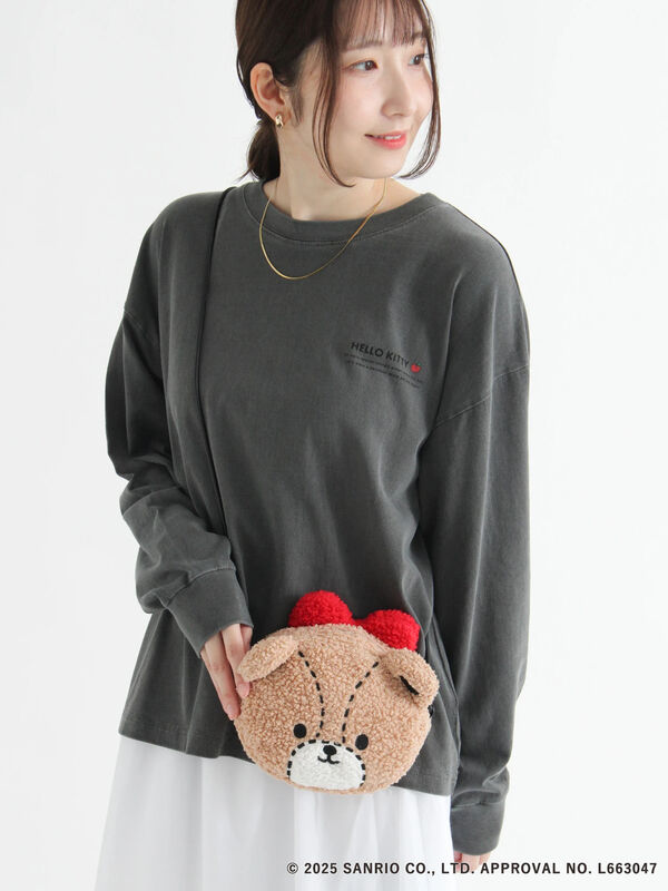【HELLO KITTY】モチーフボアミニバッグ（ベージュ）｜Te chichi TERRASSE（テチチ テラス）通販