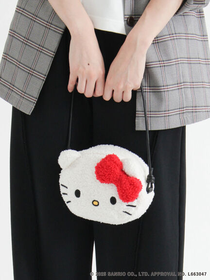 【HELLO KITTY】モチーフボアミニバッグ（オフホワイト/ベージュ）｜Te chichi TERRASSE（テチチ テラス）通販