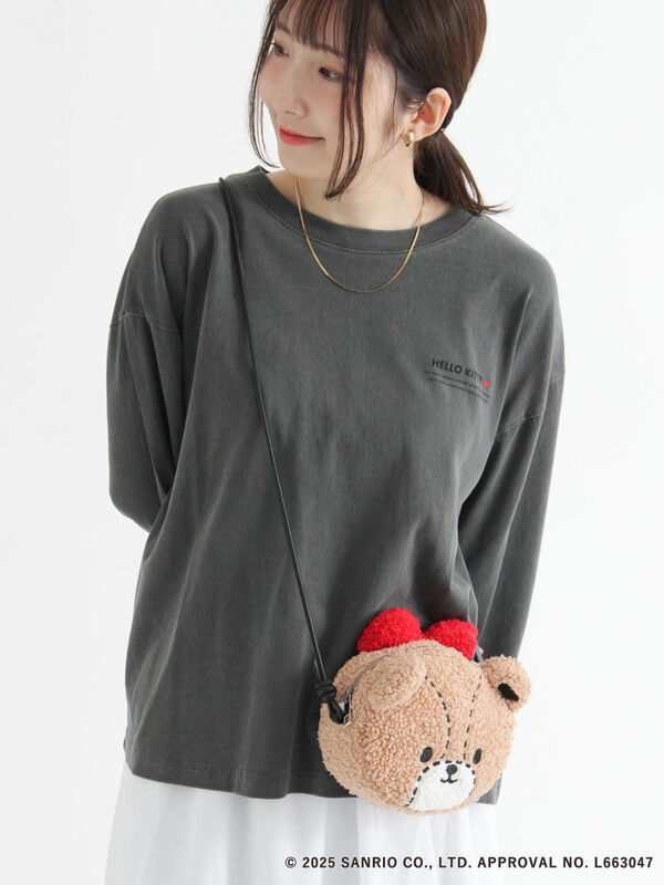 小物 kitty Amazon | キャラクター フェイス ミニ がま口 キャラガマ ポーチ