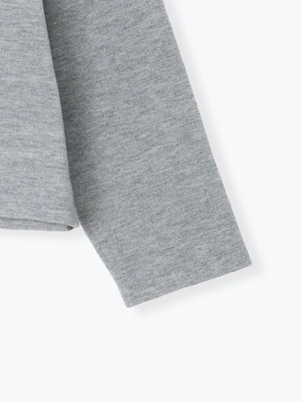 パール釦バイカラーニットカーディガン（オフホワイト/グレー/ベージュ/ネイビー）｜Te chichi TERRASSE（テチチ テラス）通販