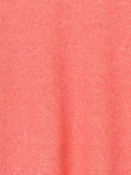 もちもちメランジクルーネックニット（オフホワイト/グレー/ブラック/ピンク/ブルー）｜Te chichi TERRASSE（テチチ テラス）通販