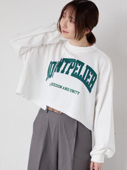 Haru⭐︎ 値下げオファー❌❗️★新品 ピンクラテ★裏起毛プルオーバー リンガー裏毛プルオーバー（カットソー） | PINK-latte（ピンク ラテ