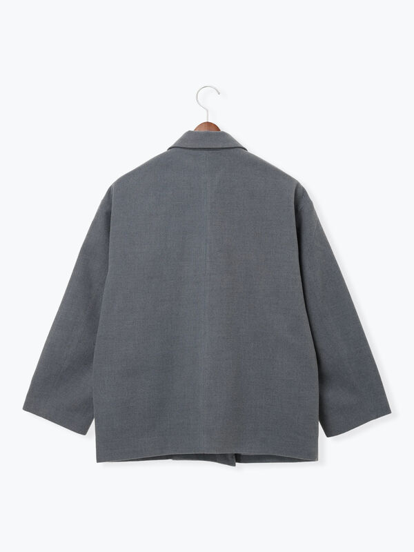 美品✴︎ TAICHI グレー ジャケット　Lサイズ セール】 Wブレストジャケット（グレー/チャコールグレー/ブラウン