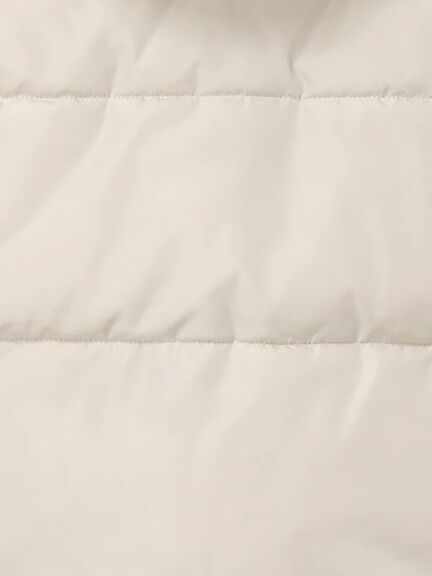 【撥水】フード取外し中綿ショートブルゾン（オフホワイト/ブラック/ベージュ）｜Te chichi TERRASSE（テチチ テラス）通販