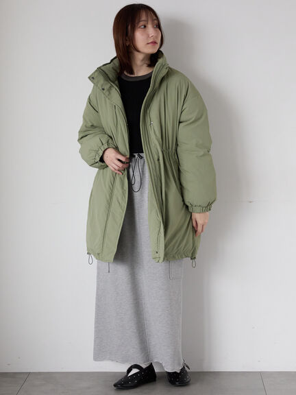 【撥水】中綿ミリタリーコート（オフホワイト/ブラック/カーキ）｜Te chichi TERRASSE（テチチ テラス）通販