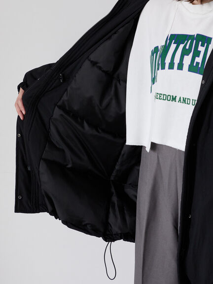 【撥水】中綿ミリタリーコート（オフホワイト/ブラック/カーキ）｜Te chichi TERRASSE（テチチ テラス）通販