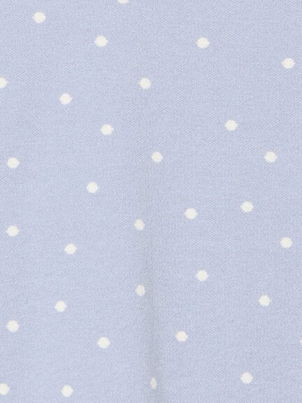 ドットジャカードハイネックニット（グレー/モカ/ブルー）｜Te chichi TERRASSE（テチチ テラス）通販