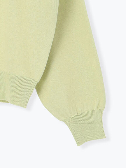 金釦クルーネックカーディガン（オフホワイト/チャコールグレー/イエロー/ミント）｜Te chichi TERRASSE（テチチ テラス）通販