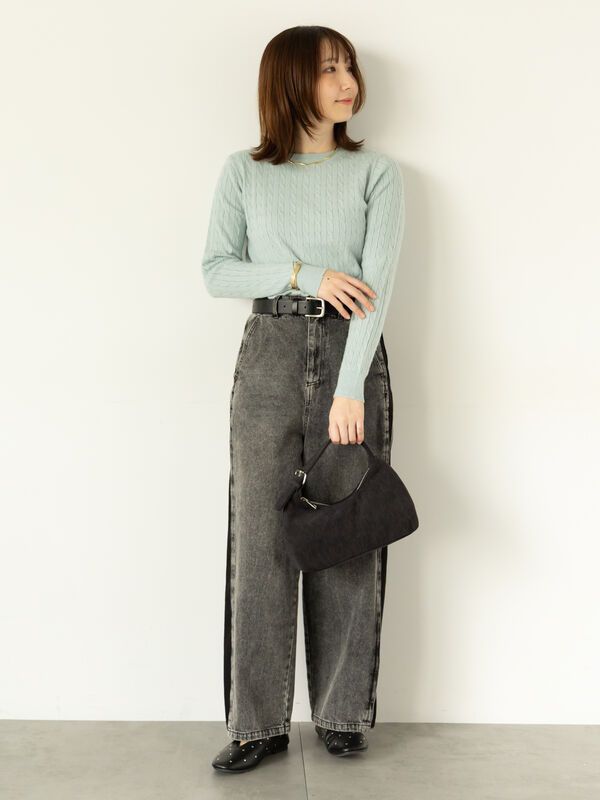 グレーニットチーぼーん様 GREY LABEL ウールカシミヤバイカラーニット(トップス)｜MACKINTOSH