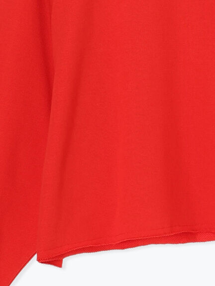 カットオフ裏毛スウェット（オフホワイト/チャコールグレー/レッド/グリーン）｜Te chichi TERRASSE（テチチ テラス）通販