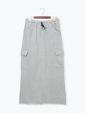 裏毛カーゴスカート(グレー)|Te chichi TERRASSE(テチチ テラス)通販