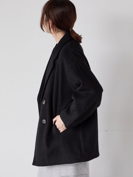 シャギーミドルコート（グレー/ブラック/ベージュ）｜Te chichi TERRASSE（テチチ テラス）通販