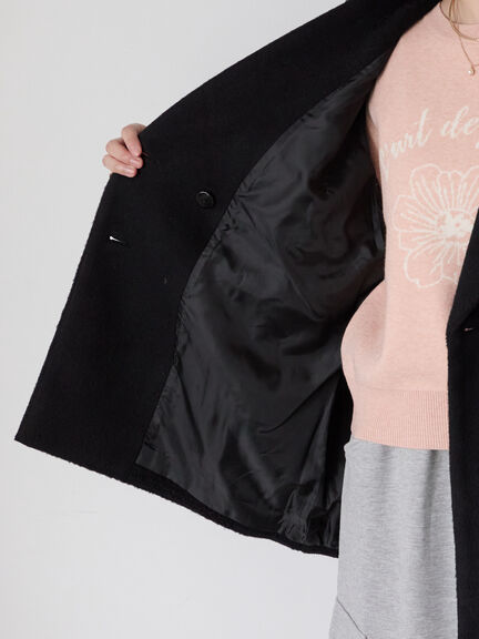 シャギーミドルコート（グレー/ブラック/ベージュ）｜Te chichi TERRASSE（テチチ テラス）通販