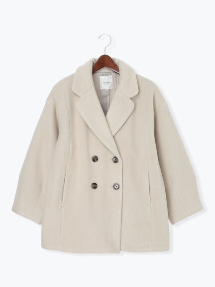 シャギーミドルコート（グレー/ブラック/ベージュ）｜Te chichi TERRASSE（テチチ テラス）通販