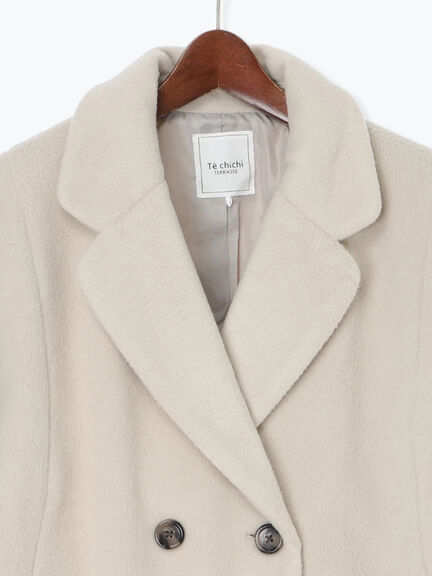 シャギーミドルコート（グレー/ブラック/ベージュ）｜Te chichi TERRASSE（テチチ テラス）通販