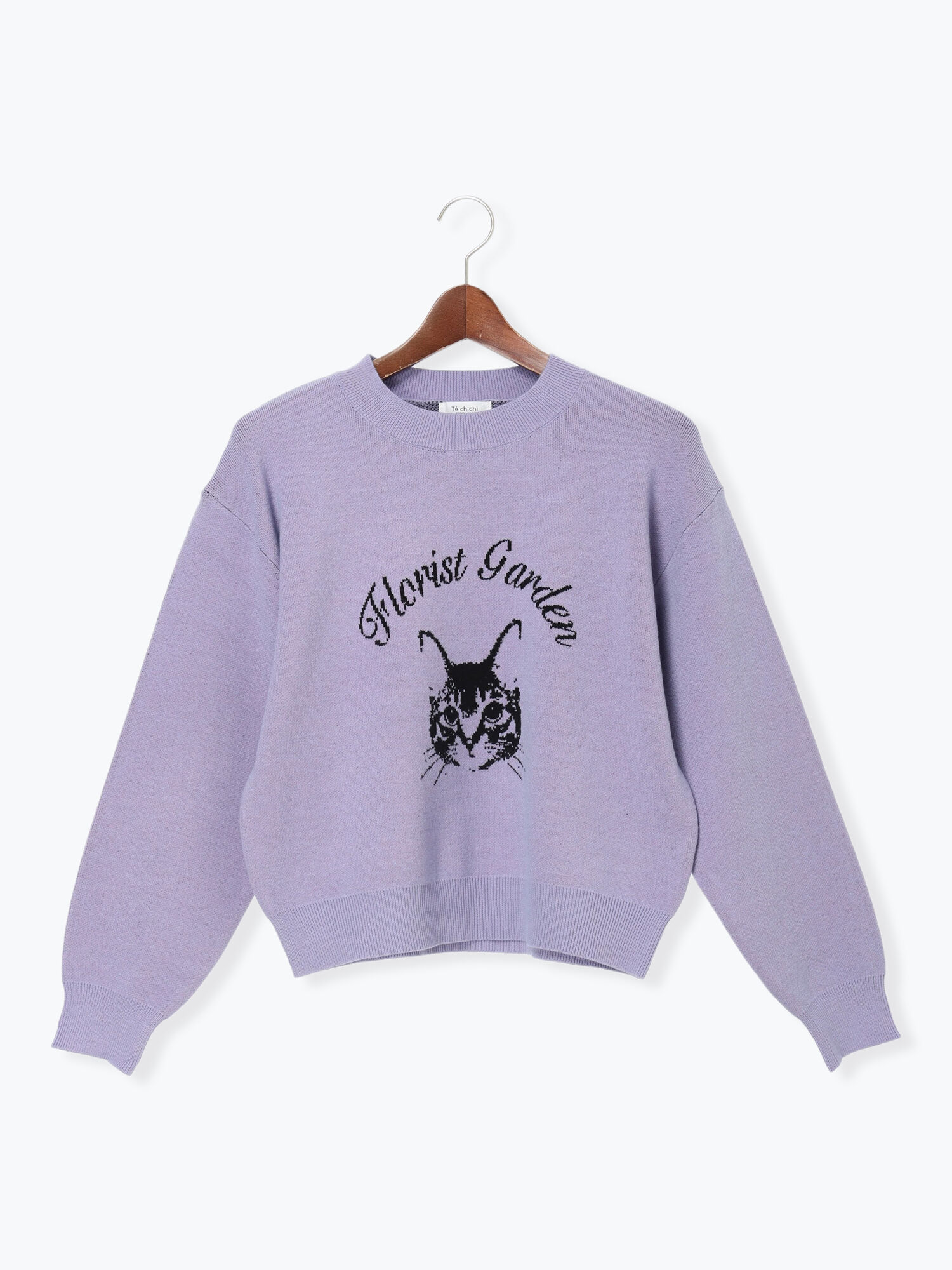 ★紙タグ★猫＆蛇★ロゴニット／セーター★サイズS★グッチ★正規品タグ★ 猫モチーフロゴニット（オフホワイト/グレー/チャコールグレー