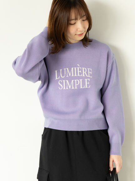 ブリーフィング　クルーネックセーター　パープル系 ニット・セーター(パープル/紫系)｜レディースファッション通販のCAN