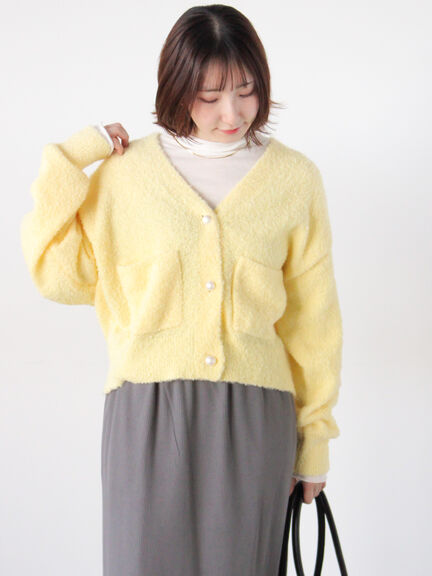 カーディガン(イエロー/黄色系)｜レディースファッション通販のCAN