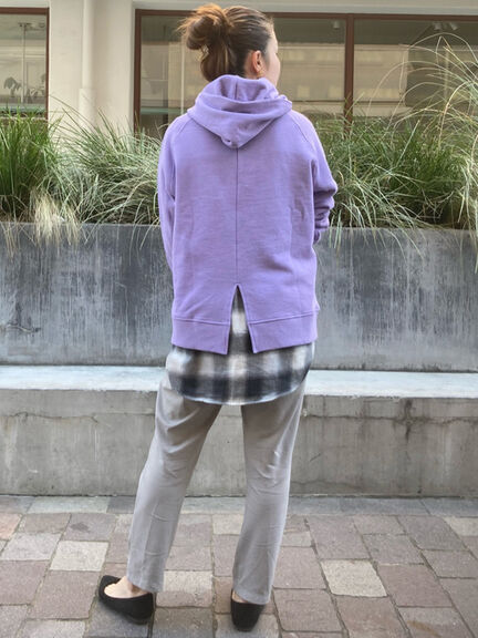 セール ストレッチテーパードパンツ グレー ボトムス Lugnoncure ルノンキュール 公式通販