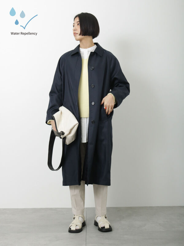 YAECA 13AW Hooded Soutien Collar Coat -M