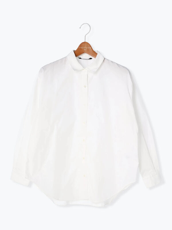 セール】 レギュラーカラーシャツ（オフホワイト/ホワイト/ブラック