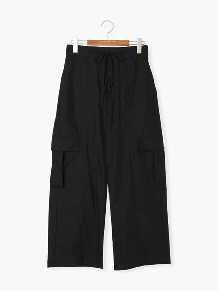 綿ナイロンカーゴパンツ（オフホワイト/ブラック/カーキ）｜Lugnoncure（ルノンキュール）通販