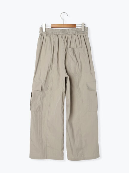 綿ナイロンカーゴパンツ（オフホワイト/ブラック/カーキ）｜Lugnoncure（ルノンキュール）通販