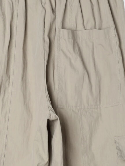 綿ナイロンカーゴパンツ（オフホワイト/ブラック/カーキ）｜Lugnoncure（ルノンキュール）通販