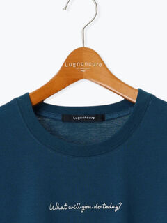 接触冷感】筆記体ロゴプリントTシャツ《2025summer catalog item