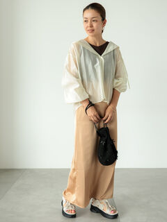 LE CIEL BLEU（ルシェルブルー）の「Pintuck Blouse（シャツ
