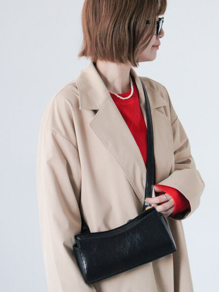 mojocamar♡モジョカマー　ネイビー キルティングバッグSwan mojocamar♡モジョカマー ネイビー キルティングバッグSwan