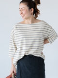 2wayボーダートップス《2025spring catalog item》（オフホワイト）｜Lugnoncure（ルノンキュール）通販